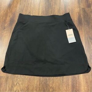 NWT black skort